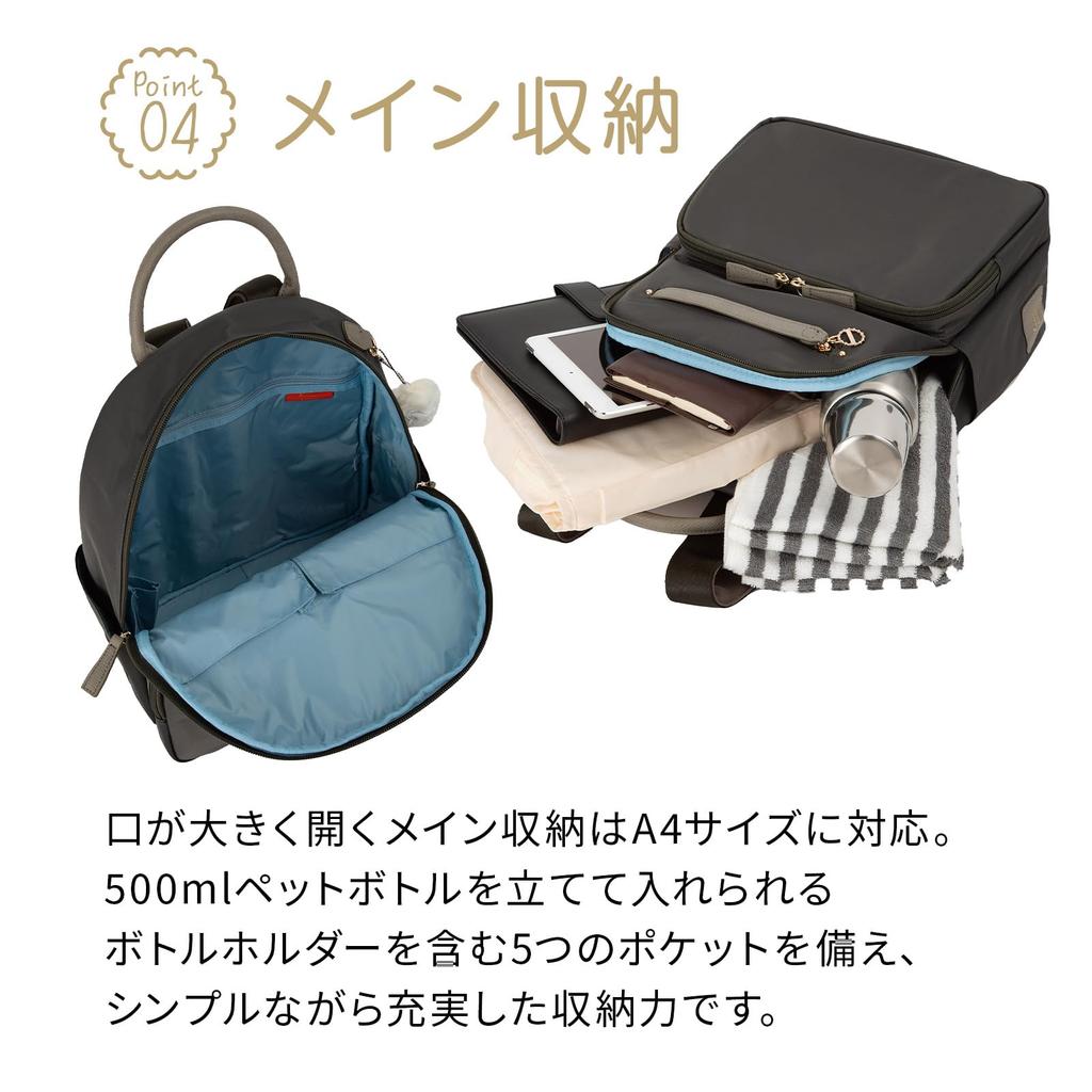 Рюкзак Kanana Project Every Backpack SP1-D 31662 Черный, Вмещает формат A4 и ПЭТ-бутылки