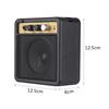 Mini Guitar Amplifier Amp Speaker 5W with 6.35mm Input 1 4 Inch Headphone Output Supports Volume Tone Adjustment
