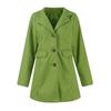 Women's Autumn And Winter Woolen Coat Cardigan Single Breasted Jacket