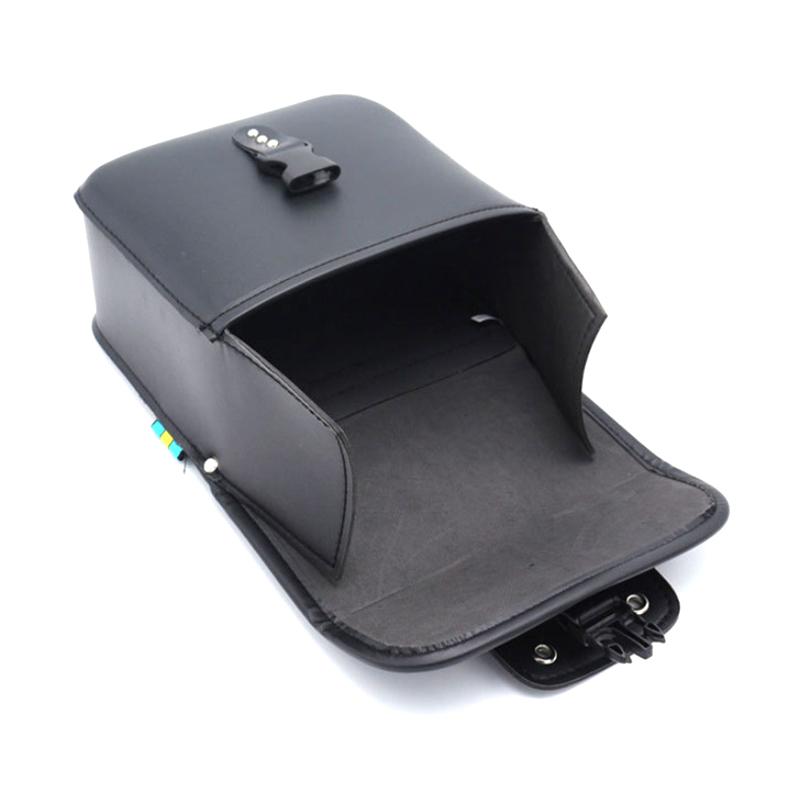 Ретро PU кожа Мотоциклетная седельная сумка Седельные сумки Подсумок Чехол для хранения Боковой багаж Сумка на бак Водонепроницаемые Мотоциклетные аксессуары