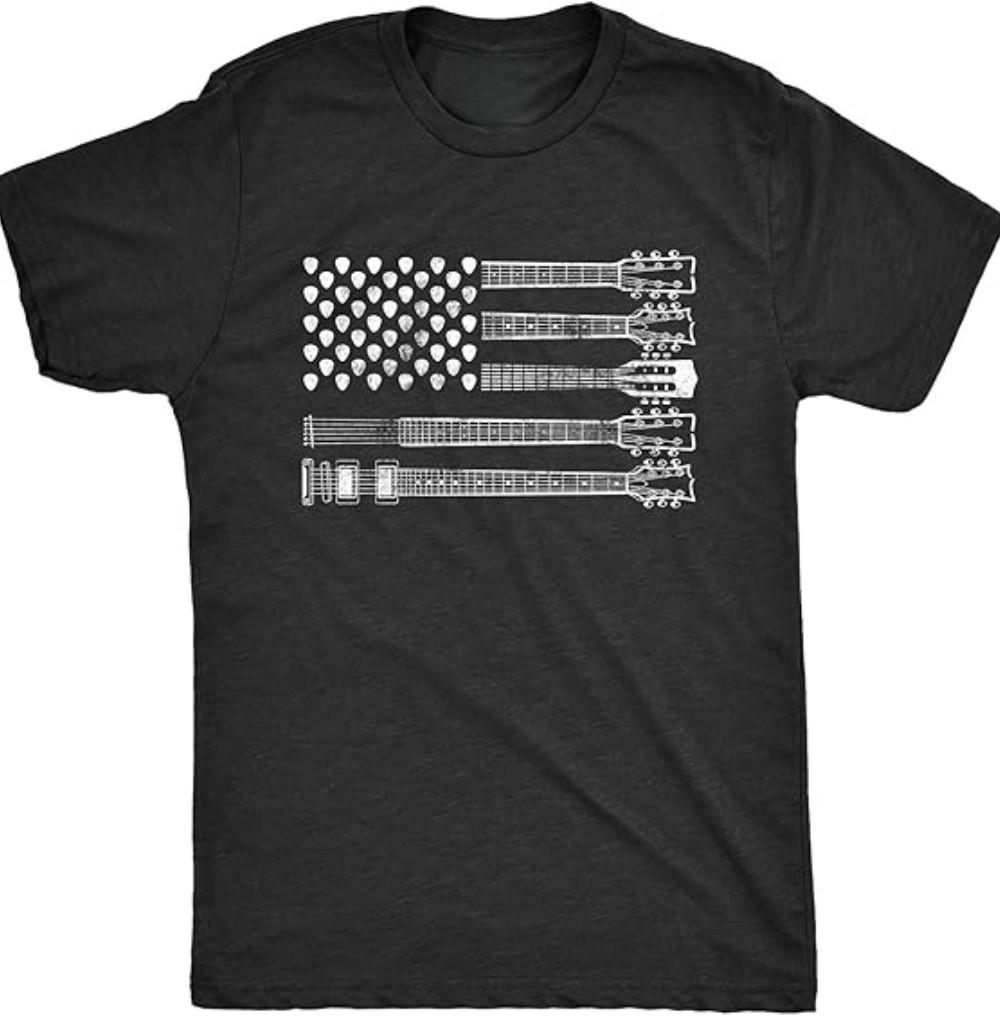 Guitar Flag T Shirt