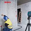 Bosch Лазерный уровень GCL 15-12 XG Комбинированный точечный и линейный лазерный уровень с зеленым лучом
