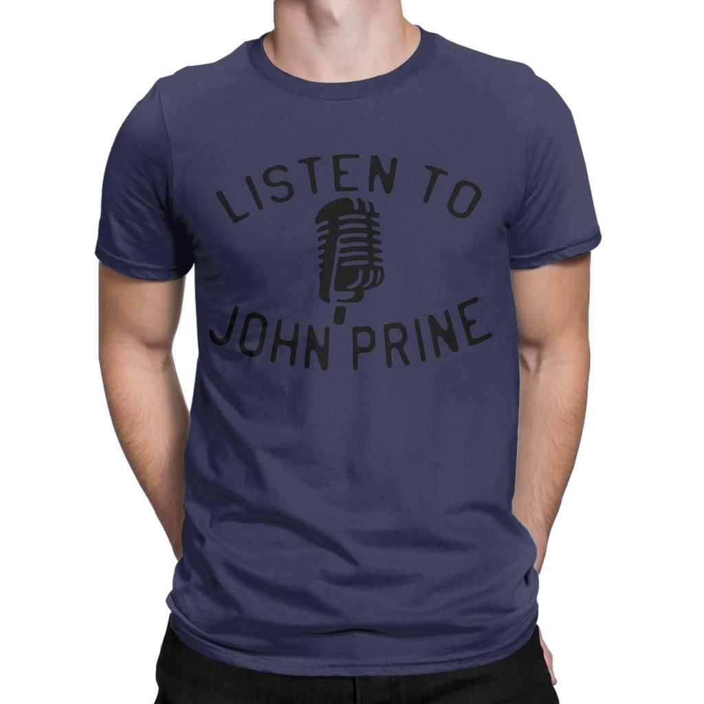 Graphic Printed John Prine In Spite Of Ourselves T Shirt For Unisex Cotton Tshirts Short Sleeve Clothing