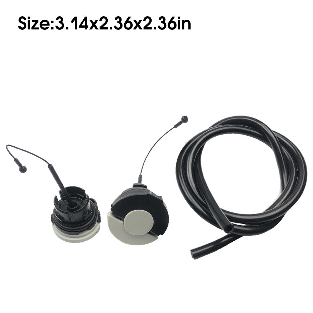 Комплект крышек топливного бака и крышки моторного масла с креплением, запчасти для обслуживания двора бензопилой, замена для MS210 MS230 MS250 MS260