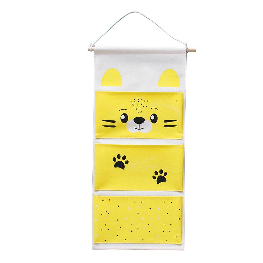 Настенная сумка, вешалка с 3 карманами, подвесная сумка для ванной комнаты, складная с 3 карманами