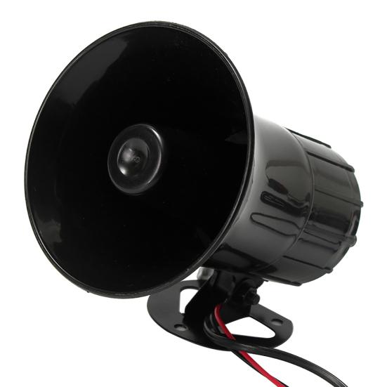 7 звуков громкого рога полицейской пожарной машины предупредительная сигнализация 150 дБ сирена PA динамик