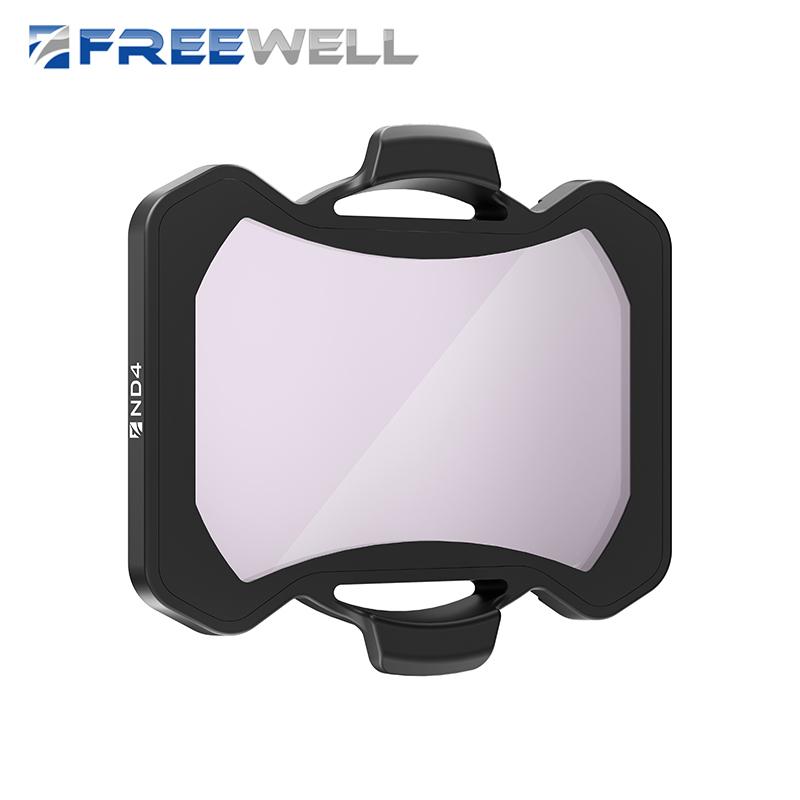 Фильтры ND Freewell для камеры дрона ND4 и ND64 Совместимость с объективом DJI Avata 2 Аксессуары для фотосъемки