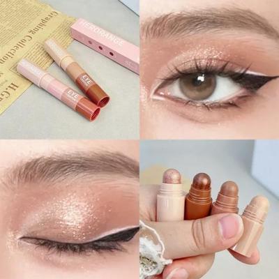 Aegyosal Glitter Pearlescent Highlighter Eyeshadow Stick Makeup Radiant Eyeliner Cosmetics 4 in 1, 1 шт.