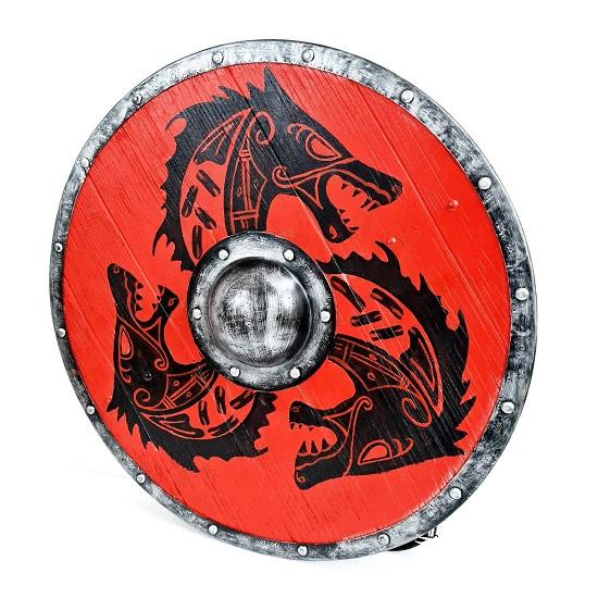 Unique Viking Shield Battle Ready Viking Shield Perfect Cosplay Decorative Shield