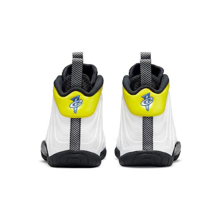 Nike Little Posite One GS Motorsport Kids Sneakers White Black Game-Royal DJ5797-100