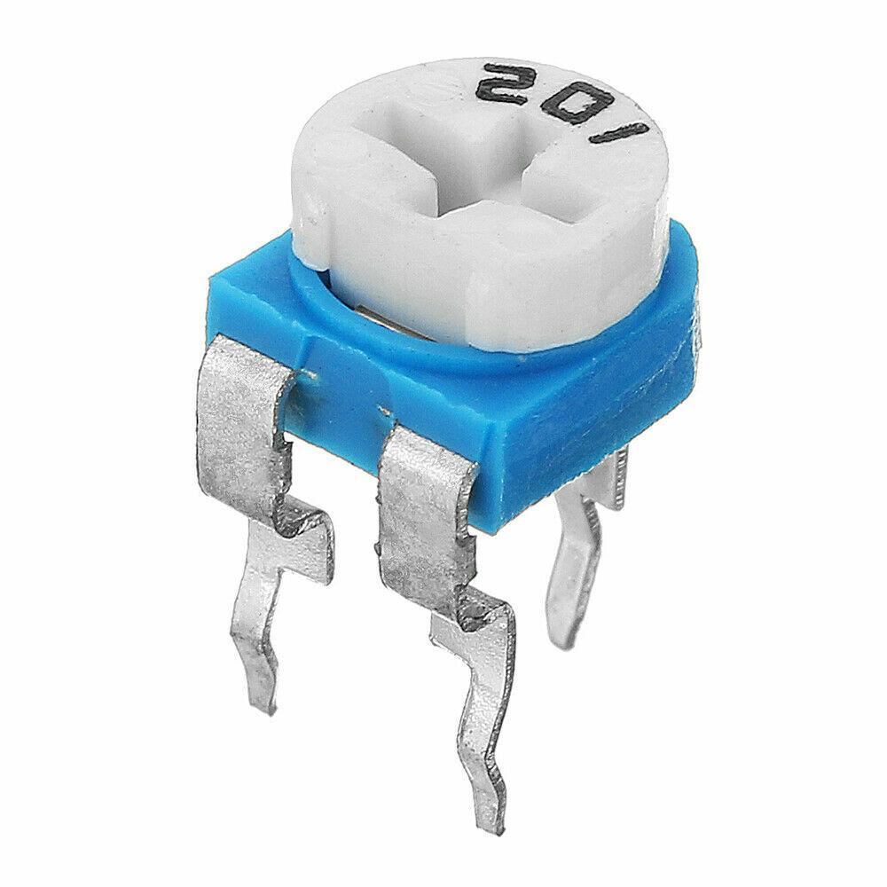 100/130 шт. потенциометр, регулируемый резистор, комплект многооборотного триммера, потенциометр