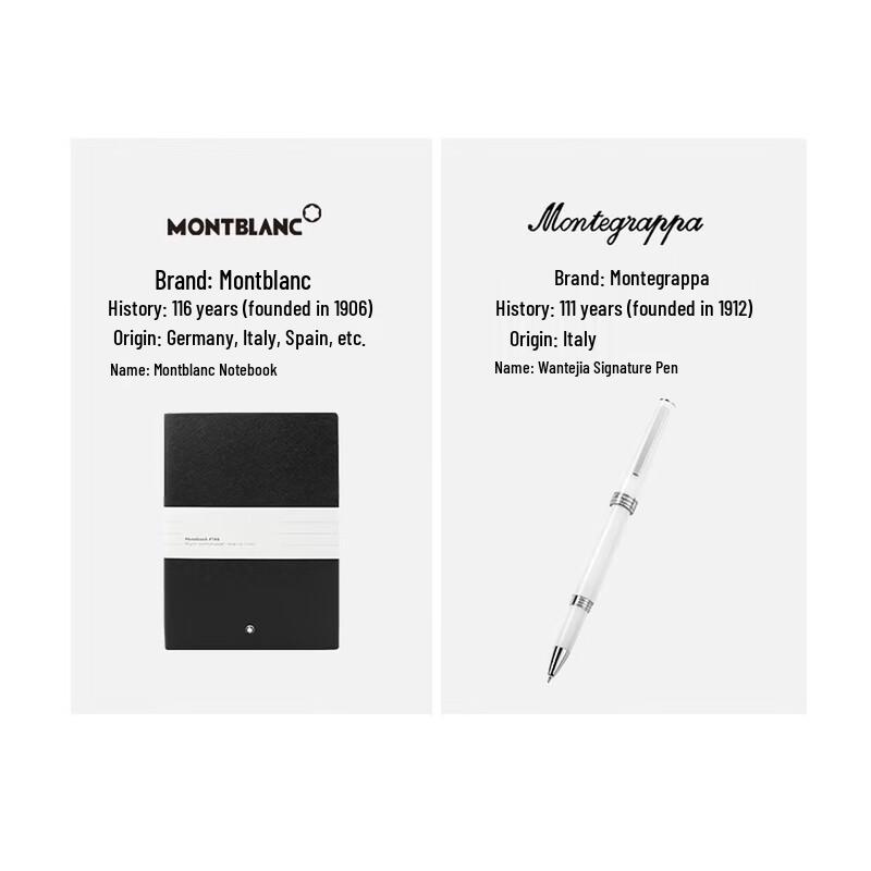 Montblanc Подарочный набор: блокнот и ручка-роллер Montegrappa Harmony