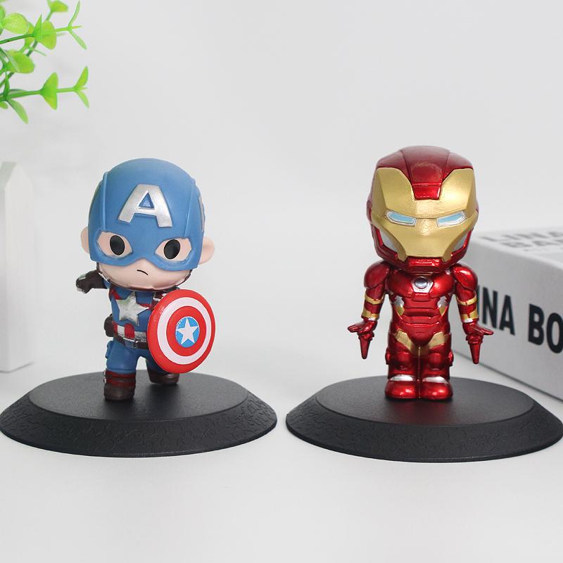 Hulks Loki- Ironmans Black Window Black-Panthers Scarlet Ant-Mans Dr.Strange Thor Action Figure Toys Popbeans Dolls Gifts