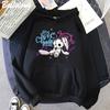 Arcane Jinx Hoodie Monkey Doll Rabbit Graffiti Grunge Style Kpop Clothing Black Anime Sweatshirt Streetwear Unisex Women Clothing