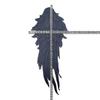 Red 3D Wedding Cloth Dress Wings For Women Lace Sewing Patches Embroidery Apparel Sewing Fabric
