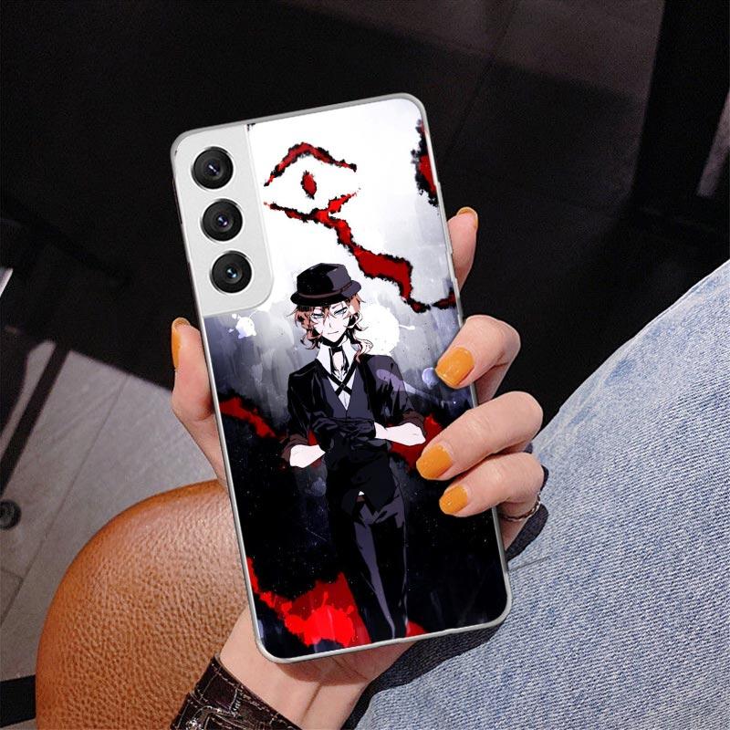 Чехол для телефона Bungo Stray Dogs Накахара Чуя Для Samsung Galaxy S24 S25 Edge S26 Ultra S23 S22 S21 Plus S20 FE + Персонализированный При