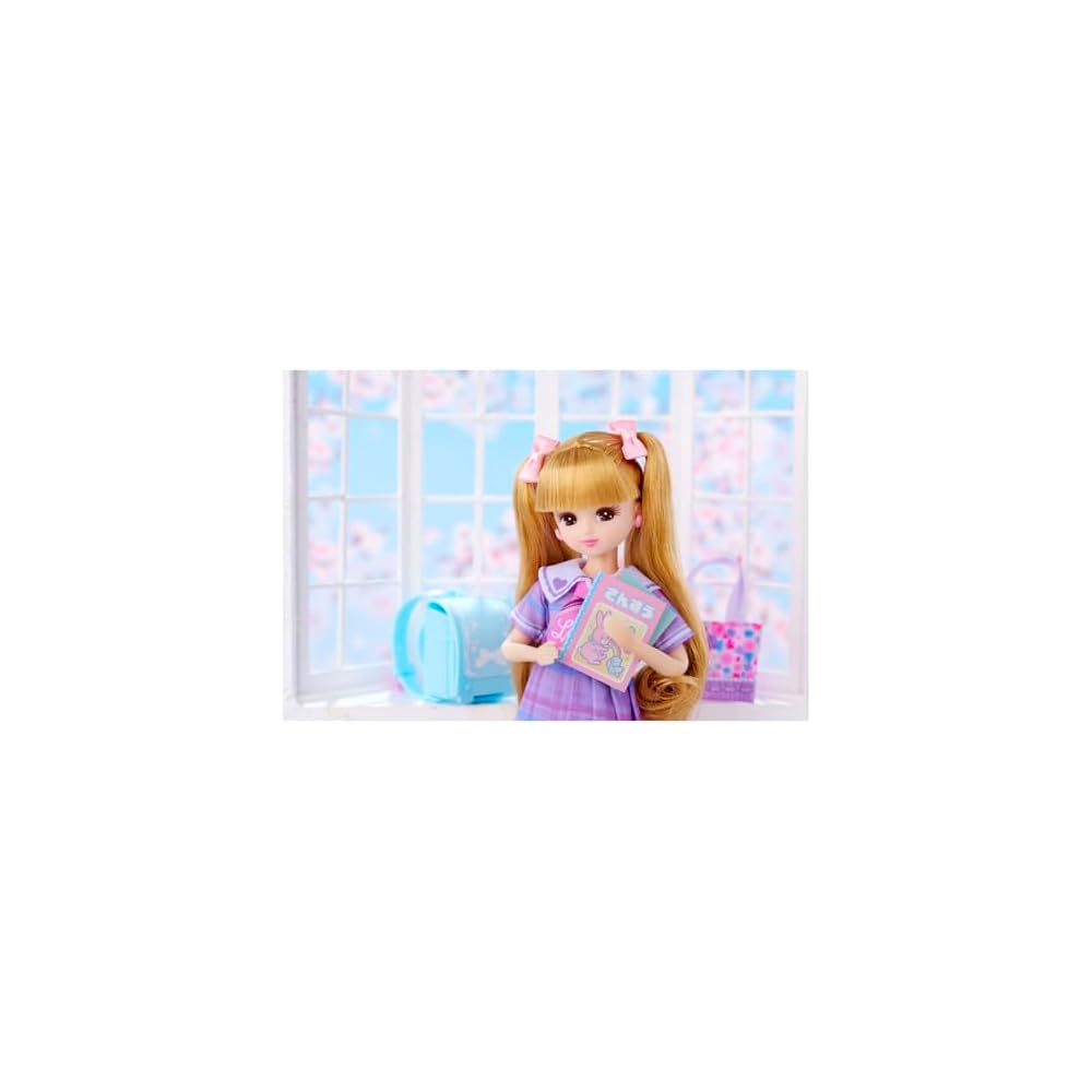 Takara Tomy Licca-chan Doll LD-08 Dress-Up Play Toy for Ages 3 and Up