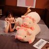 Cute Pink Pig Plush Toy Doll Soft Cute Pig Cloth Doll Throw Pillow Children Soothing Sleeping Doll