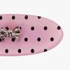 pink PINEAPPLE [2EA 1SET] POLKA DOT ribbon HAIRPIN_pink