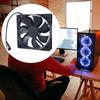 5.5x2.1mm Высокопроизводительный 120 мм 12 В 120x25 мм вентилятор охлаждения с ШИМ-управлением для корпуса компьютера и процессора
