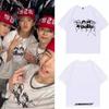 LNGSHOT Мода Kpop Джей Пак Та же Футболка Весенняя Мода Спортивная Чистый Хлопок Мужская Футболка Детская Одежда Футболка Y2k Женская