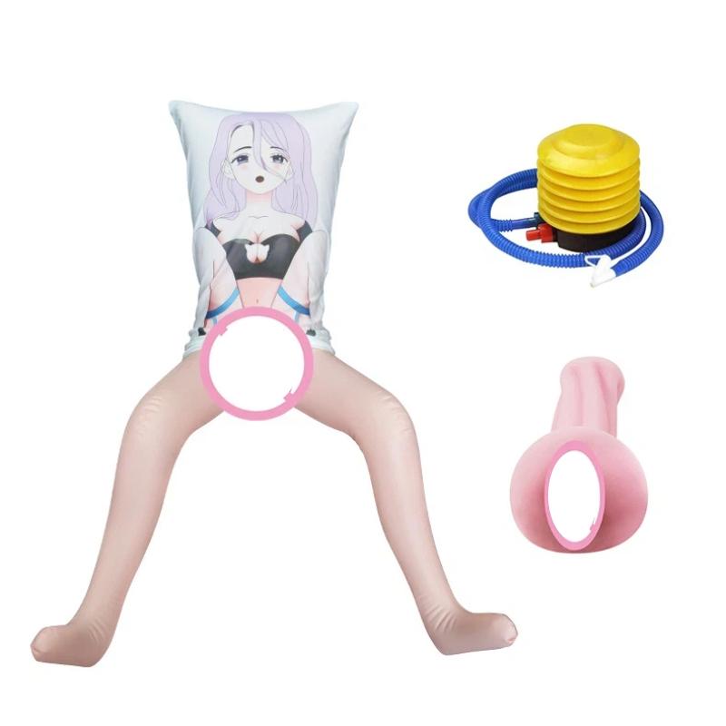 Men's Sex Doll Anime Inflatable Doll Male PVC Masturbation Cup Erotic Sex Toy Adult Sex Product