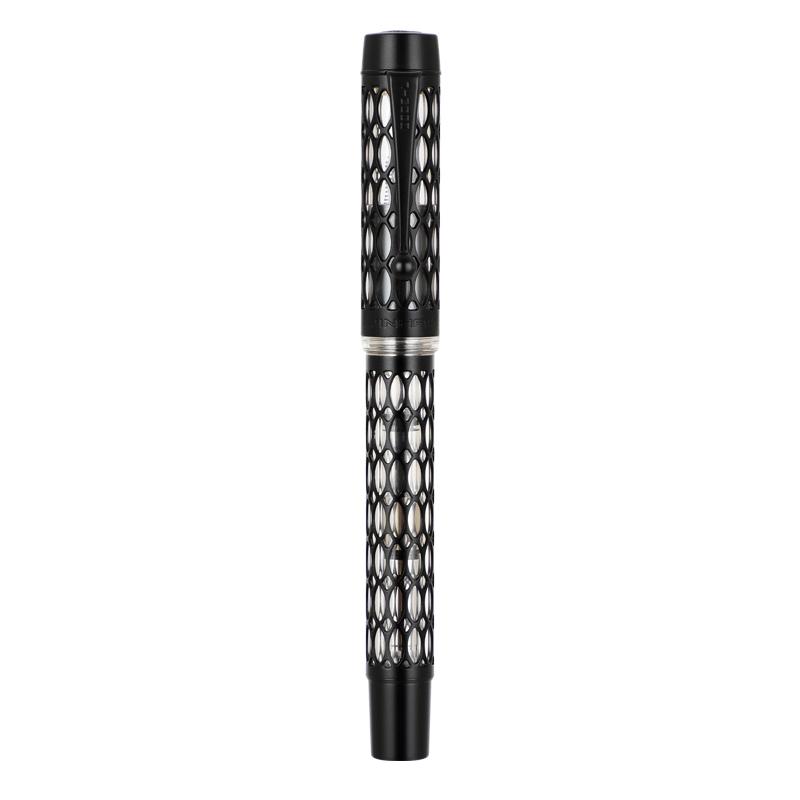 JINHAO 100 Centennial Смола Полая Серия Перьевая ручка Золотой зажим Деловая Офисная Подарочная ручка Канцелярские принадлежности Школьные принадлежности PK 9019