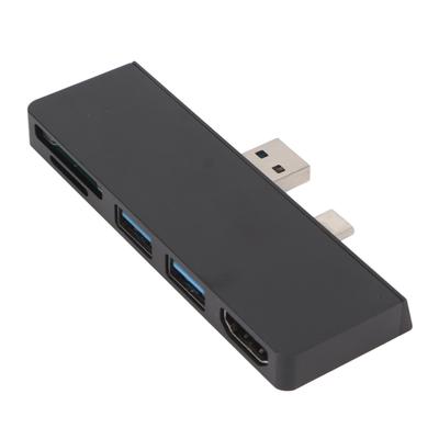 USB C Hub 4K HD Мультимедийный Интерфейс Передача Данных Два Порта USB3.0 5 в 2 USB C Hub для