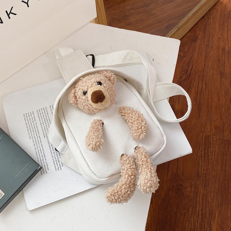 Сумка кроссбоди женская инс универсальная нагрудная сумка детская студенческая холщовая сумка большой вместимости для мобильного телефона