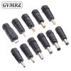 5PCS DC 5.5*2.1 Female to 5.0*3.0 5.5*2.5 4.0 / 4.8*1.7 5.5*1.7 3.5*1.35 mm Male Power Jack DC Plug Laptop Connector