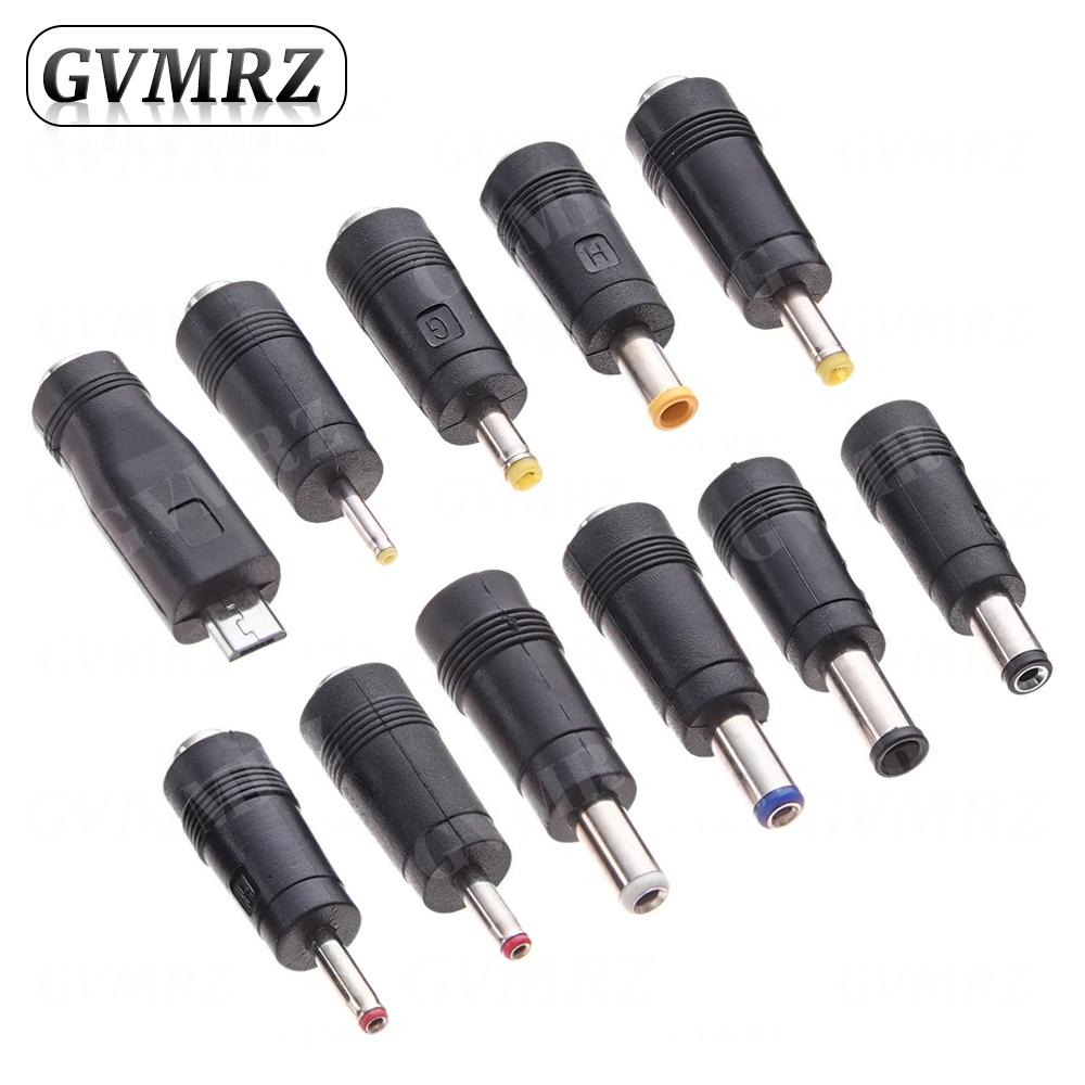 5PCS DC 5.5*2.1 Female to 5.0*3.0 5.5*2.5 4.0 / 4.8*1.7 5.5*1.7 3.5*1.35 mm Male Power Jack DC Plug Laptop Connector