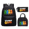 Collision Party Game Merchandise Print Children Explosion Fashion School Bag