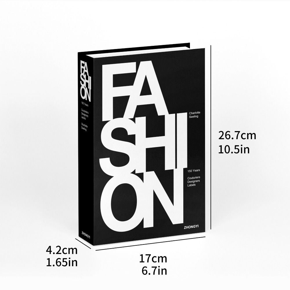 Creative Artistic Simulated Books Fashion Nordic Style Fake Books Handmade Book Model Decorative Book