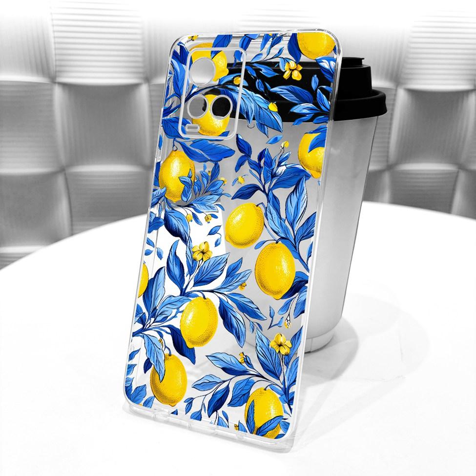 Transparent Cover For Vivo Y33S V2109 Case Cute Fashion Butterfly Funny Painted Casing For Vivo Y21S V2110