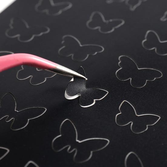 Изысканные наклейки для ногтей со звездами, сказочная мода, долговечность