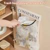 kitchen Wall Mount Mesh Storage Bag Garbage Bag Holder Plastic Shopping Bags Dispenser Sundries Bag Plastic Wrap, Shopping Bag