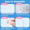 4Sets Balloon Stand Kits Balloon Sticks Holders with Base for Table Graduation Birthday Gender Reveal Party Decorations 5
