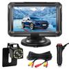 Stynxro 4.3-Inch Rear Camera Monitor Set, LCD Monitor, Night Vision Function, Guideline Setting, Extension