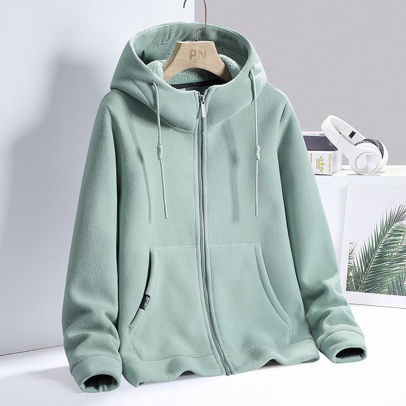 Women Winter Warm Hoodies Blanket with Sleeves Oversized Pullovers Thicken Fleece Hunting Loose Fitting Jacket