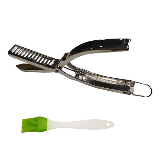 Удалитель реберной пленки Нержавеющий триммер для мяса Инструменты для снятия реберной пленки Аксессуар для барбекю на заднем дворе