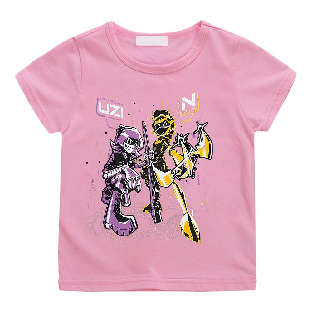 Murder Drones N and Uzi T-shirts Fashion Boys Girls Cotton Hot Anime Tees Teen Children Short Sleeve Clothes Cool Kids Tshirts