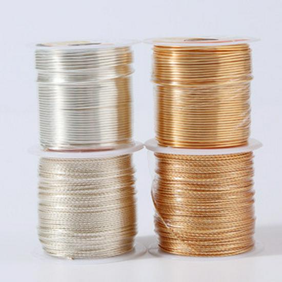 Граненые квадратные бусины с золотым покрытием 14K и 18K для изготовления браслетов и ожерелий своими руками