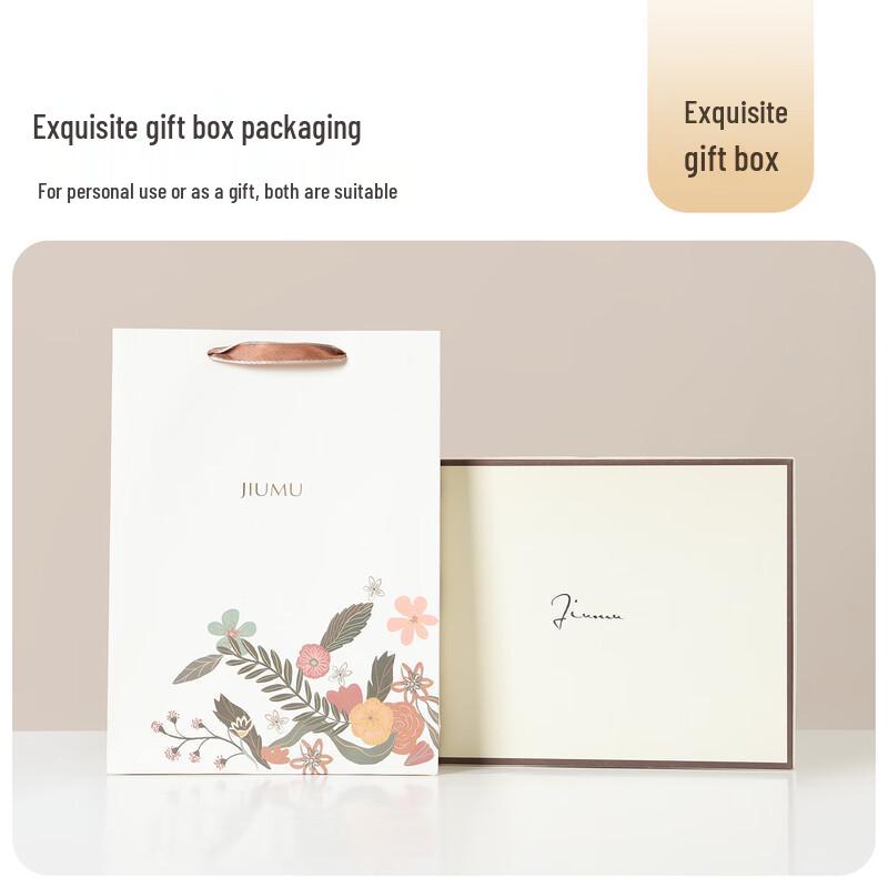 JIUMU Women's Pure Wool Scarf & Shawl Gift Set