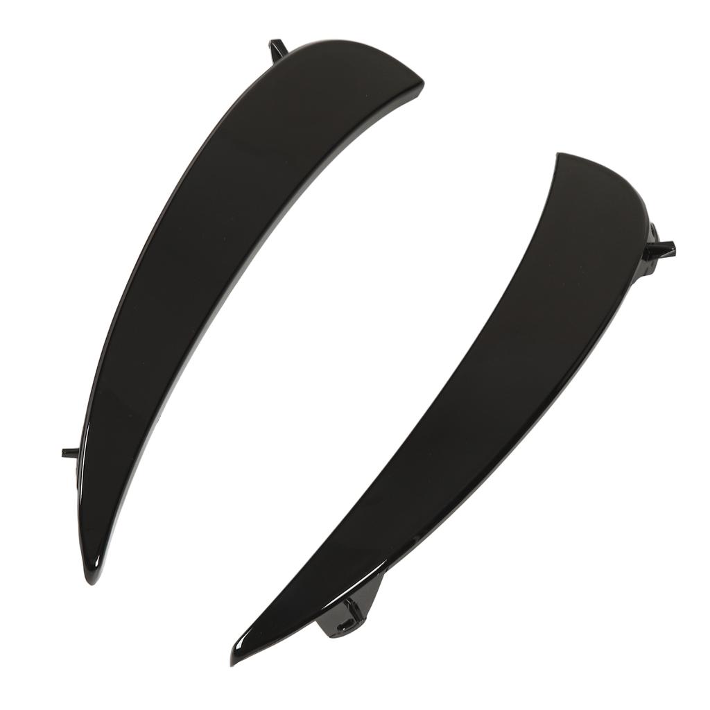 Замена глянцевой черной решетки противотуманных фар переднего бампера на Benz E?Класс W213 C238 AMG Line