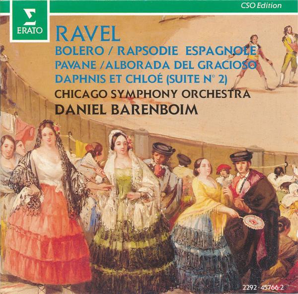 CD РАВЕЛЬ, БАРЕНБОЙМ; CSO - Равель 2292457662 Erato 1992 Европа Классика Б/У