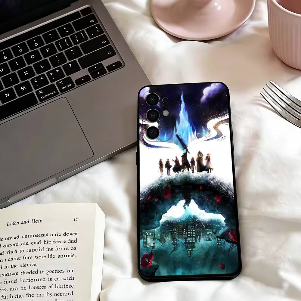 Чехол для телефона Kingdom Hearts H-Hearts S-Game для Samsung S25, S24, S21, S22, S23, S30, Ultra, S20, Plus, Fe, Мягкий силиконовый черный чехол