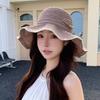 Summer sweet and cute lace sun hat women's face small straw straw hat seaside travel beach sun hat