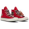 Converse Chuck 70 High X-Mas Пряничный человечек и вязаный носок - Красные Унисекс Кроссовки Midnight-Clover Egret A12454C