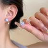 Новые круглые женские серьги Планета Девушка Кошачий глаз Индивидуальность Универсальные серьги Помолвочные Изысканные ювелирные изделия Подарки