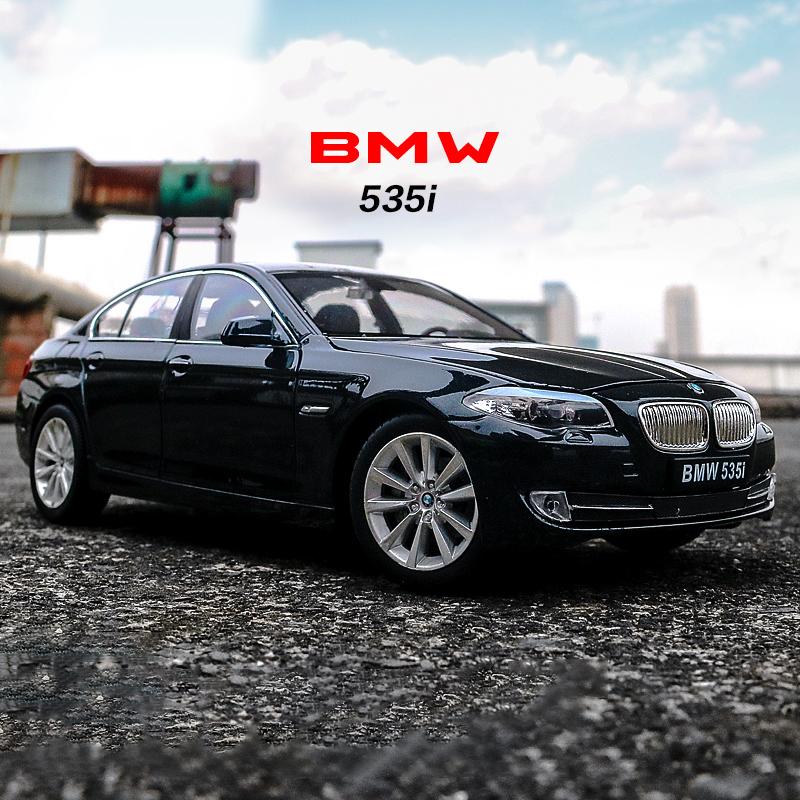 Welly 1/24 BMW 535i Металлическая модель автомобиля Литье под давлением и игрушечные транспортные средства Модель автомобиля Масштабная миниатюрная модель автомобиля для детей